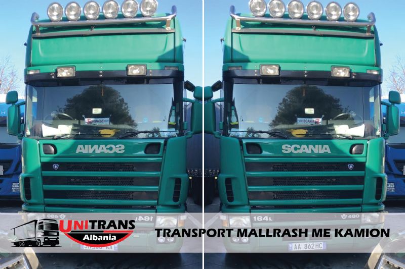 Uni Trans Kosto transporti me kamion, Kamion transporti me Rimorkio, Kes...