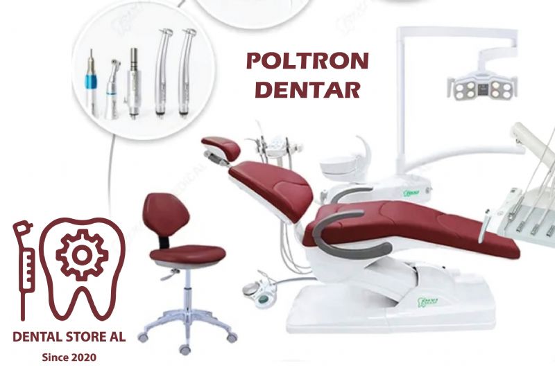 Poltron për trajtime dentare ne Tirane, Karrige dentare e rehatshme ne T...